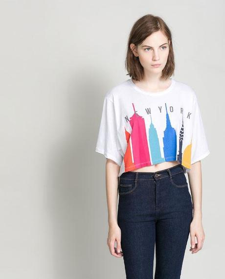 Imagen 1 de CAMISETA NEW YORK de Zara