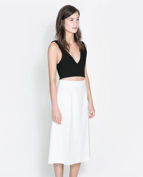 Imagen 1 de TOP CORTO CREMALLERA de Zara