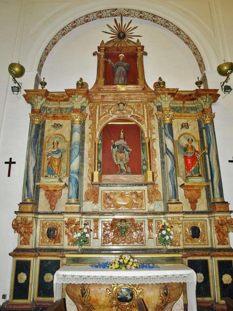 La Iglesia de San Hermenegildo (5): Altar de San Fernando.