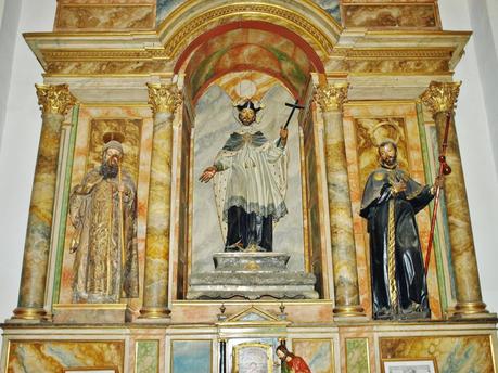 La Iglesia de San Hermenegildo (4): Altar de San Juan Nepomuceno.