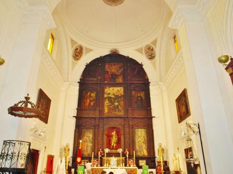La Iglesia de San Hermenegildo (3): el Altar Mayor.