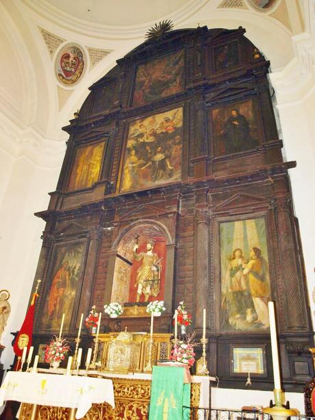 La Iglesia de San Hermenegildo (3): el Altar Mayor.