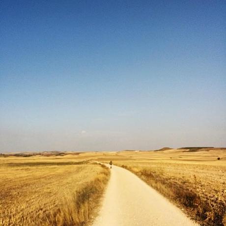 El Camino de Santiago entre Tardajos y Sahagún