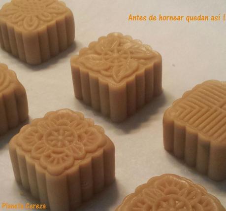 Recetas redondas de color cereza (XVII) : Moon cakes. Pasteles de Luna