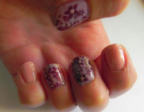 Rosado otoñal (look, outfit y manicura)