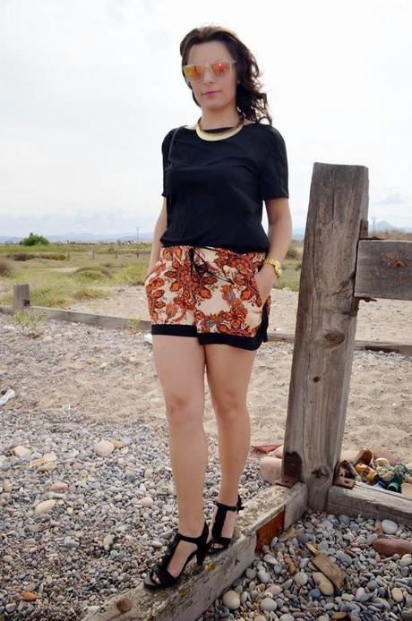 mi vestido azul, naranja, moda, blogger, blog de moda, fashion blogger