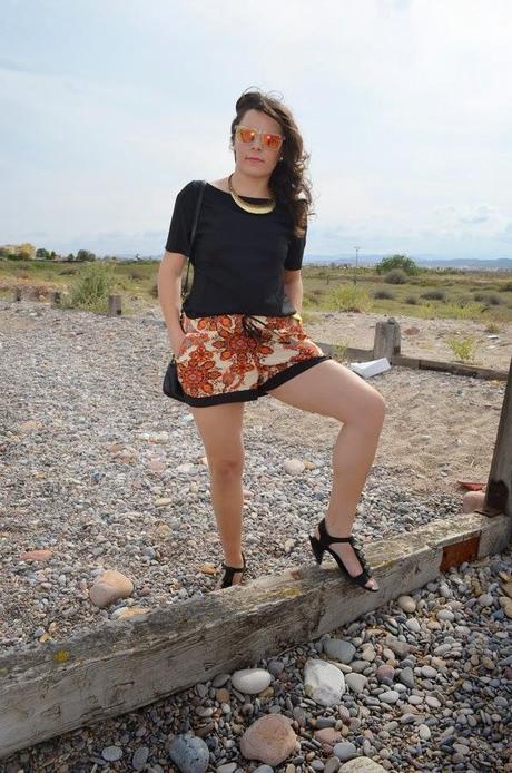 mi vestido azul, naranja, moda, blogger, blog de moda, fashion blogger