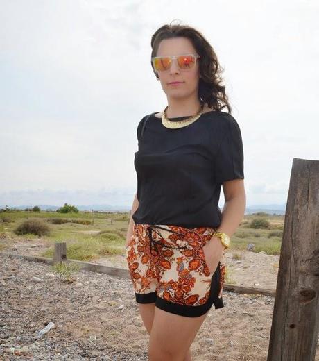 mi vestido azul, naranja, moda, blogger, blog de moda, fashion blogger