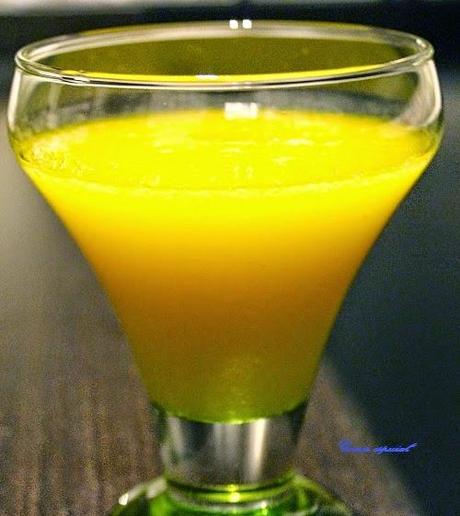 Smoothie de mango y melón