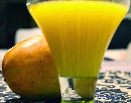 Smoothie de mango y melón