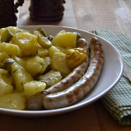 KARTOFFELSALAT O ENSALADA DE PATATA ALEMANA