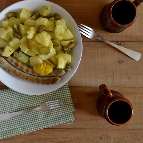 KARTOFFELSALAT O ENSALADA DE PATATA ALEMANA