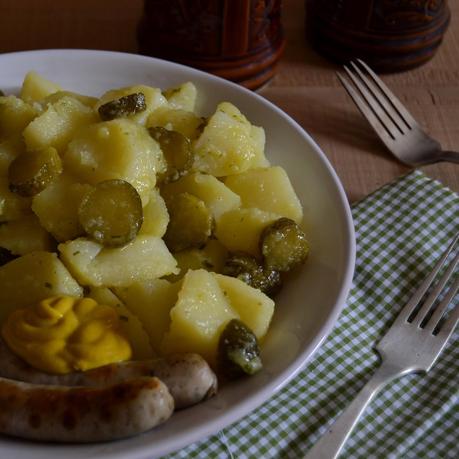 KARTOFFELSALAT O ENSALADA DE PATATA ALEMANA