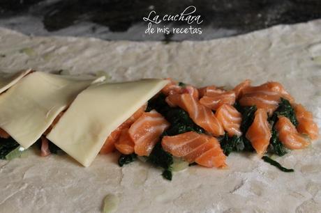 Envueltos de salmón y espinacas con queso IMG_0727