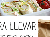 Recetas para llevarte comida trabajo