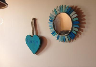 Espejo de sol veraniego