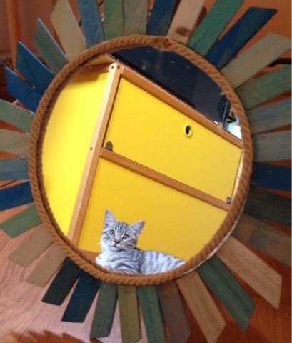 Espejo de sol veraniego