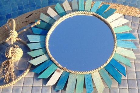 Espejo de sol veraniego