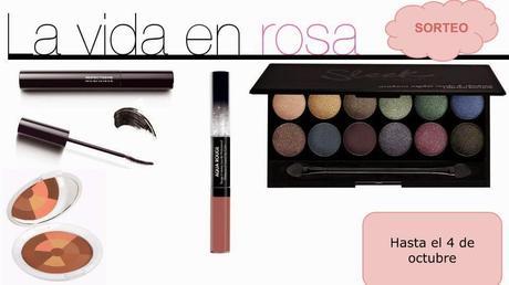 Sorteo Lavidaenrosa de aniversario ¡4 años! | Sleek, MUFE, Avene, LaRochePosay Sorteo Lavidaenrosa de aniversario ¡4 años! | Sleek, MUFE, Avene, LaRochePosay