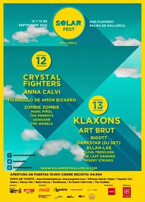 Cancelado el Concierto de CRYSTAL FIGHTERS en Solar Fest Mallorca