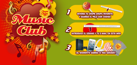 Consigue fantásticos premios gracias a Chupa Chups !