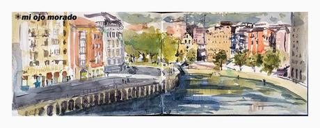 Pintar por Bilbao un sábado Pintar por Bilbao un sábado