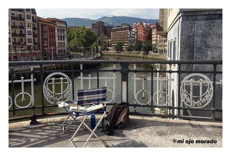 Pintar por Bilbao un sábado Pintar por Bilbao un sábado