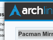 Nueva para estado mirrors Archlinux