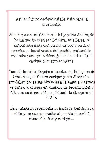 La leyenda de El Dorado