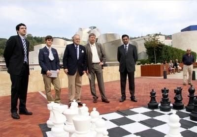 Magnus Carlsen en Bilbao Final Masters 2010 (1ª RONDA)