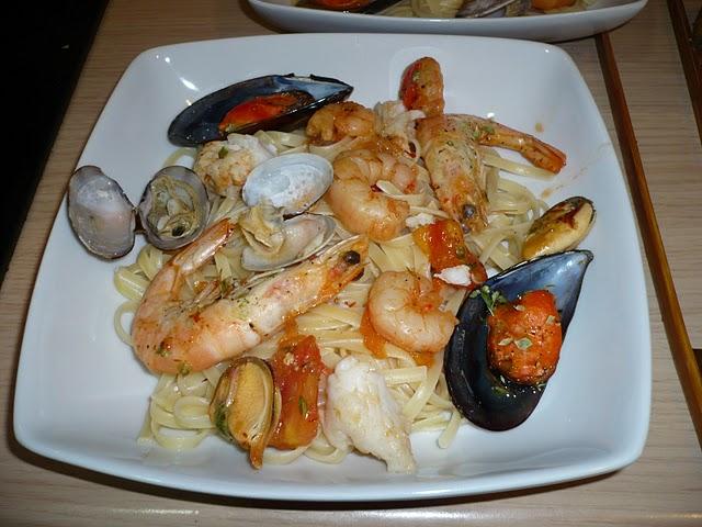 Tagliatelle frutti di mare, mi receta