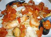 Tagliatelle frutti mare, receta