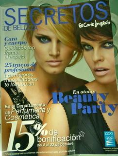 SECRETOS DE BELLEZA EN EL CORTE INGLÉS.
