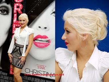 Christina Aguilera presenta su película 