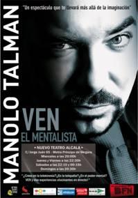 EL MENTALISTA TALMAN EN MADRID !!!