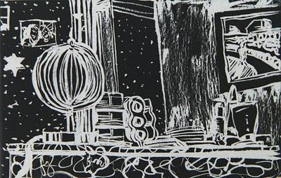 ...Rue de Taïti ... París ... dedicado a Paloma R. de la Piedra...