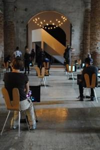 PEOPLE MEET  IN ARCHITECTURE