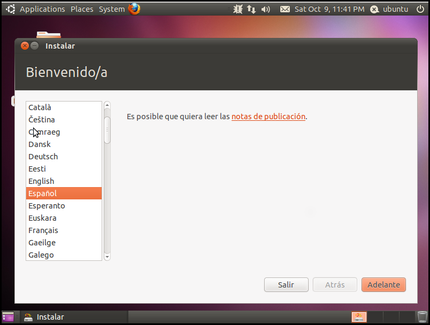 Instalación Ubuntu 10.10: Guía de supervivencia.