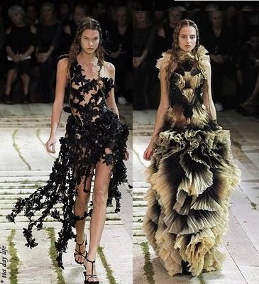 Moda en Paris - McQueen por Sarah Burton