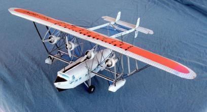 Papercraft Hidroavión Sikorsky S-40