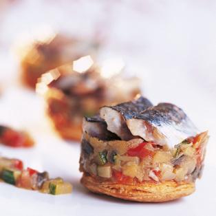 Tartitas de sardinas