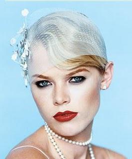 Ideas para novias de pelo corto