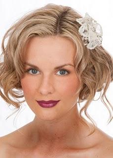 Ideas para novias de pelo corto