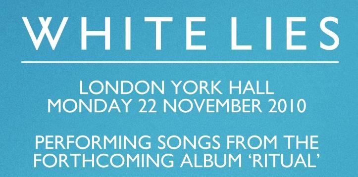 “Ritual” el segundo álbum de White Lies para enero