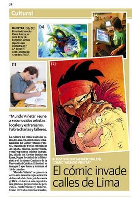El cómic invade Lima
