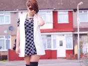 Look day: poppy dress over knee boots