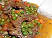 Ternera salsa aromática