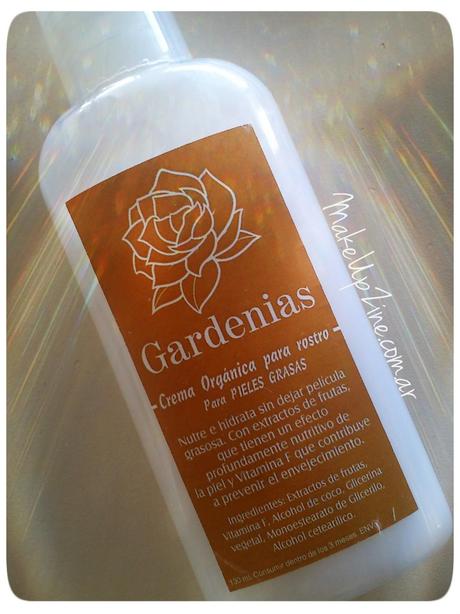 Reseña: Gardenias-Crema Orgánica para rostro
