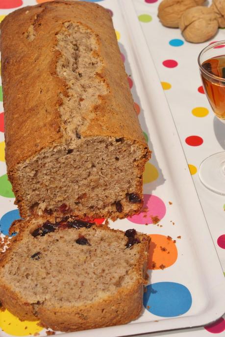 Bizcocho de moscatel y nueces