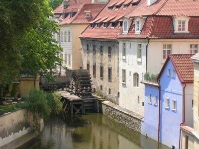 Vista parcial de Isla Kampa, Republica Checa